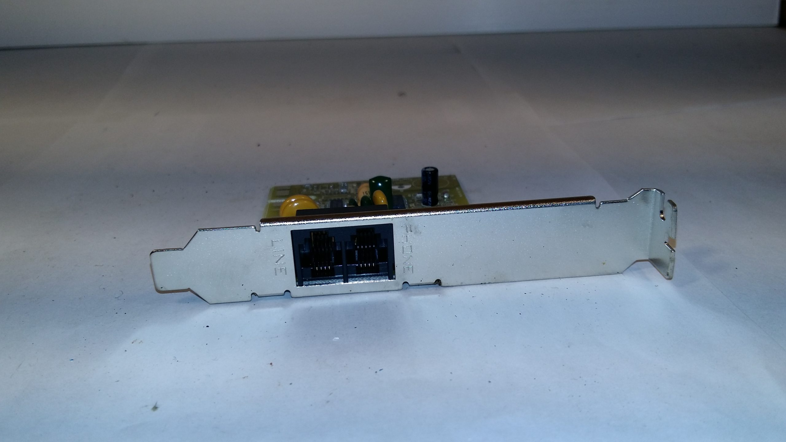 Carte modem CNR V1.2 – 56 Kbps – RJ-11 – Boîte ouverte – Excellent état