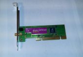 Adaptateur réseau sans fil JAHT WN-4054PCI IEEE 802.11b/g PCI – Débit de données sans fil jusqu’à 54 Mbit/s