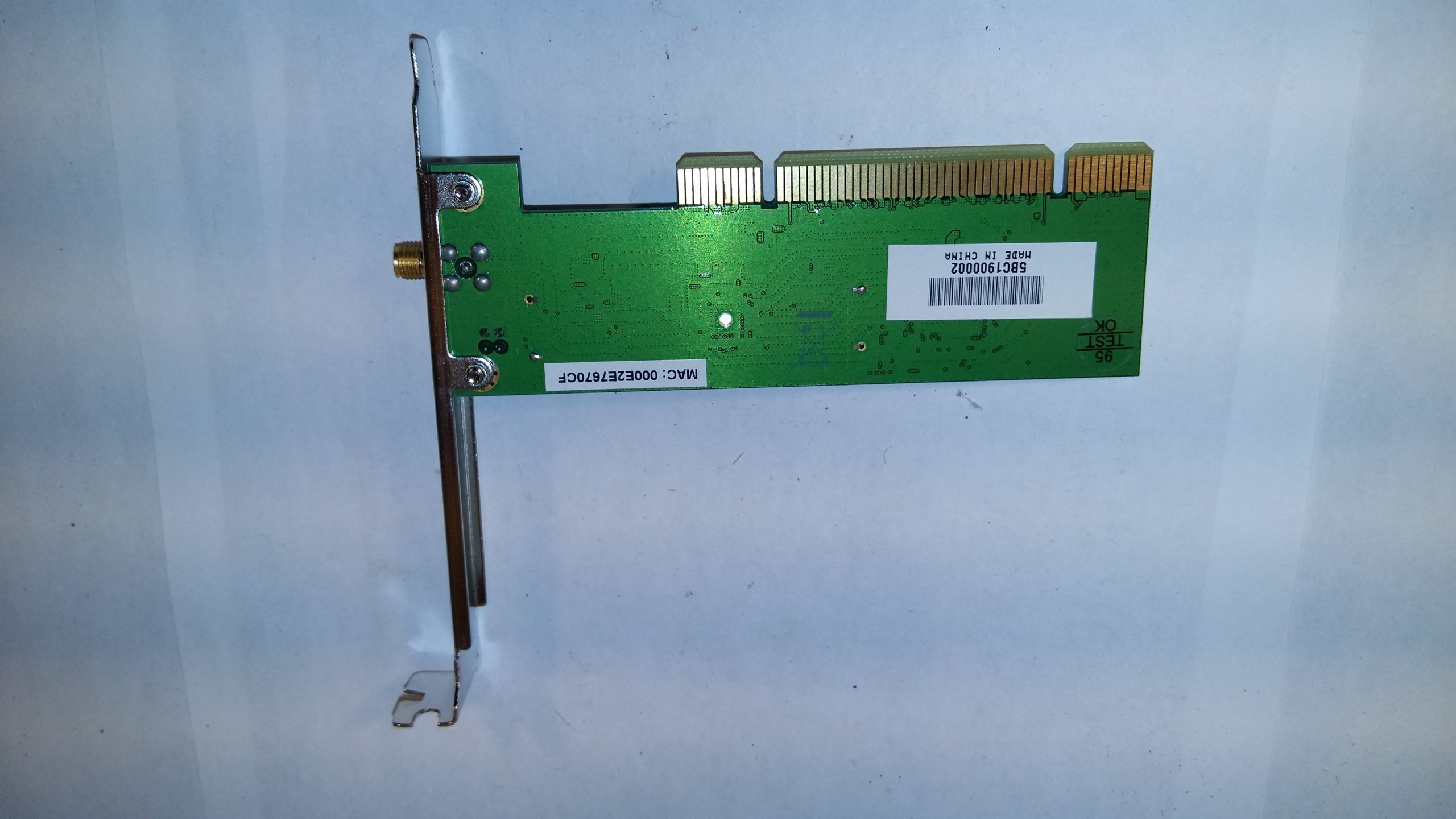Adaptateur réseau sans fil JAHT WN-4054PCI IEEE 802.11b/g PCI – Débit de données sans fil jusqu’à 54 Mbit/s