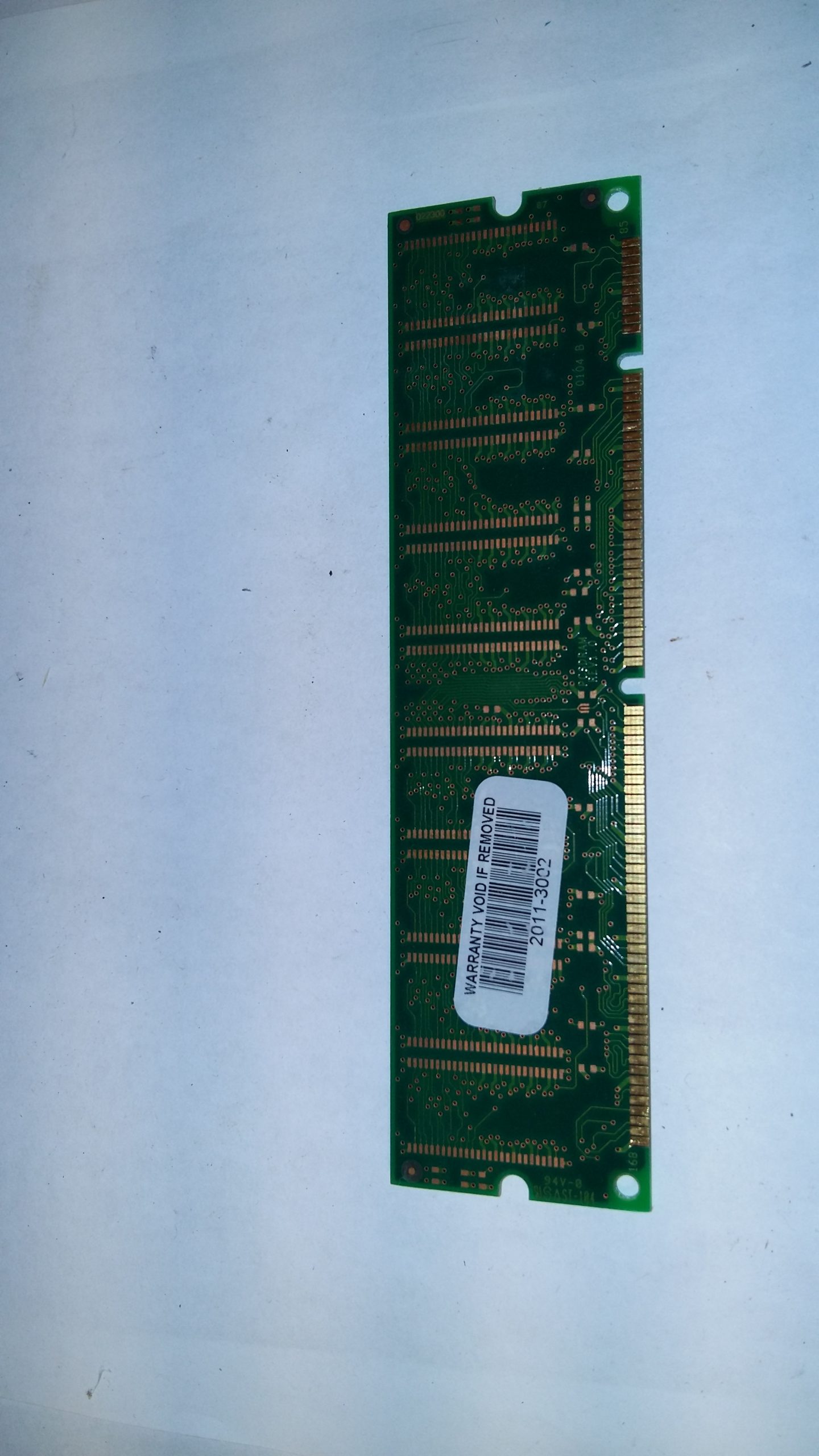 Lot de barres de mémoire informatiques antiques non testées / Ordinateur