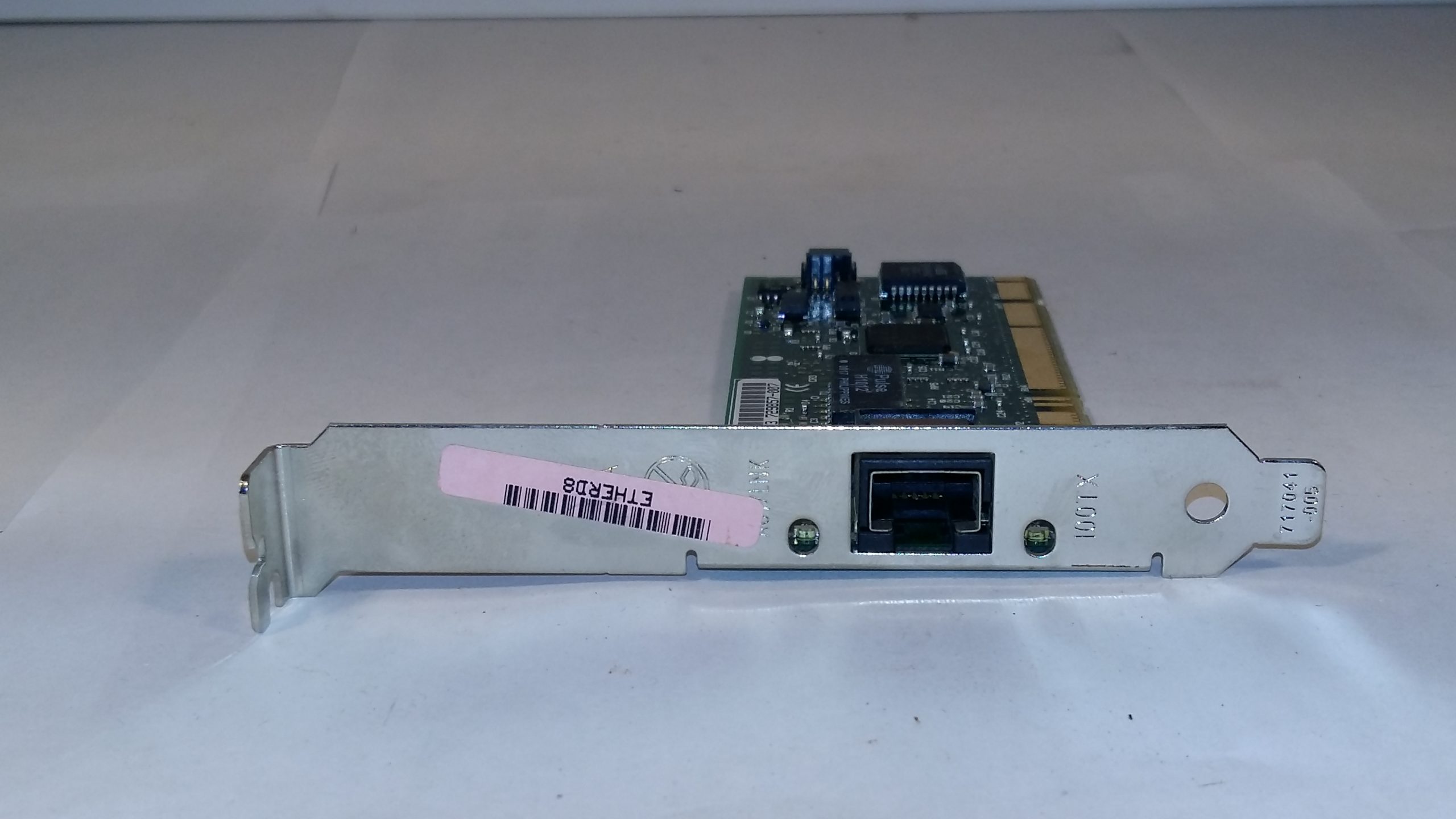 HP (INTEL) 734938-006 Carte réseau Ethernet PCI 10/100 Base-TX 108897-001 Rév. 0F
