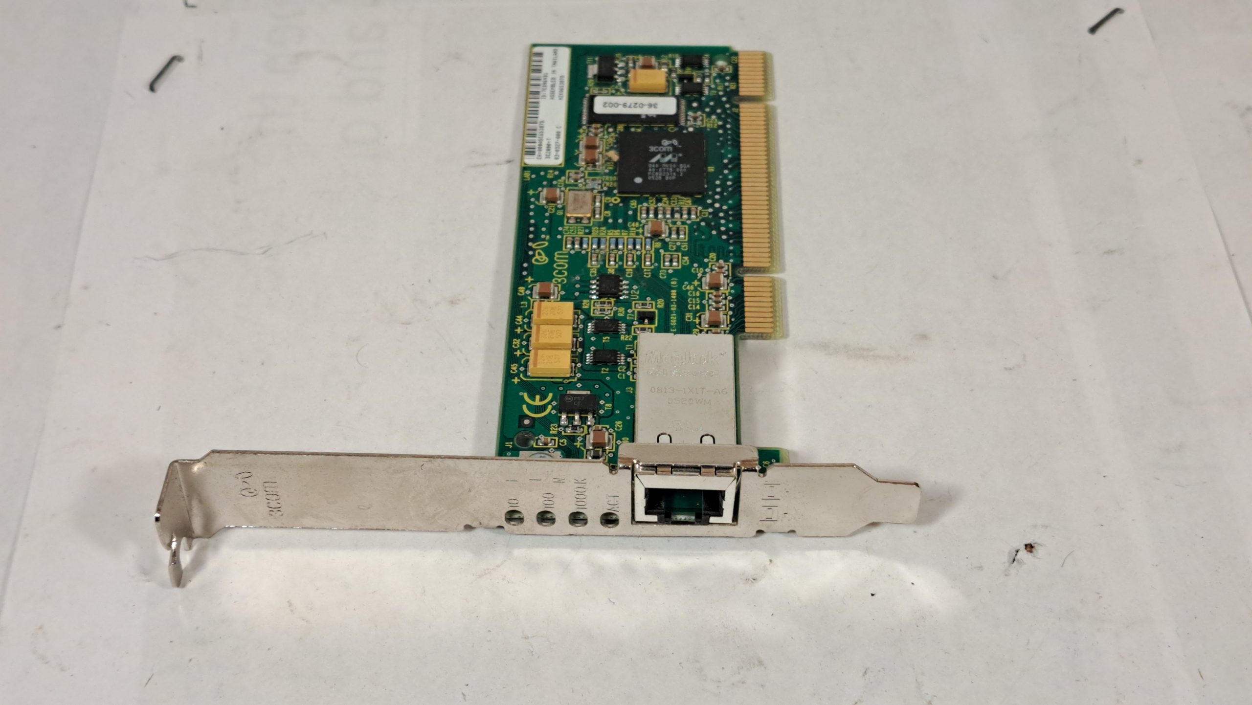 Carte Réseau 3Com 3C905C-TX-M PCI Ethernet 10/100 Mbps