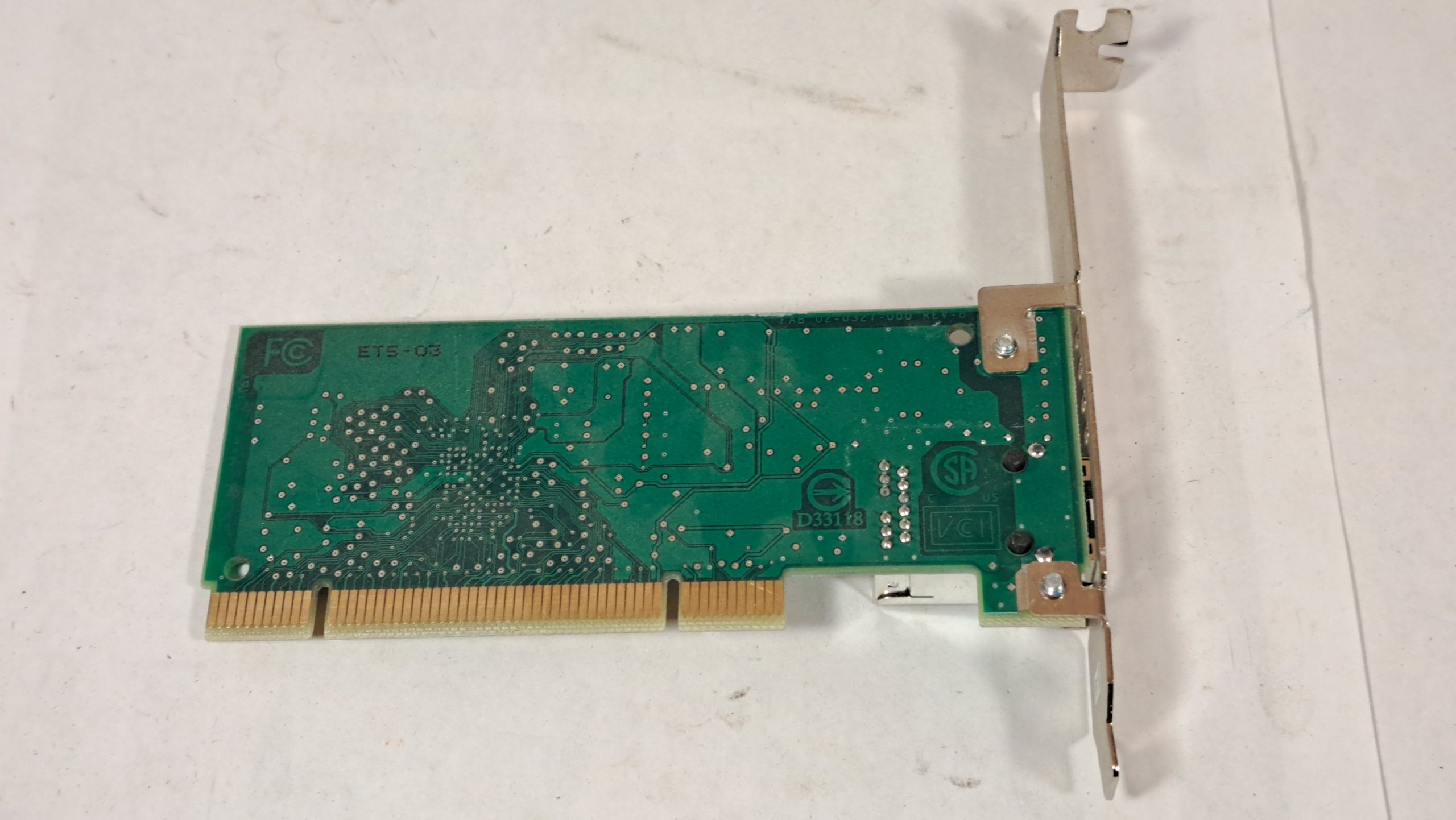 Carte Réseau 3Com 3C905C-TX-M PCI Ethernet 10/100 Mbps