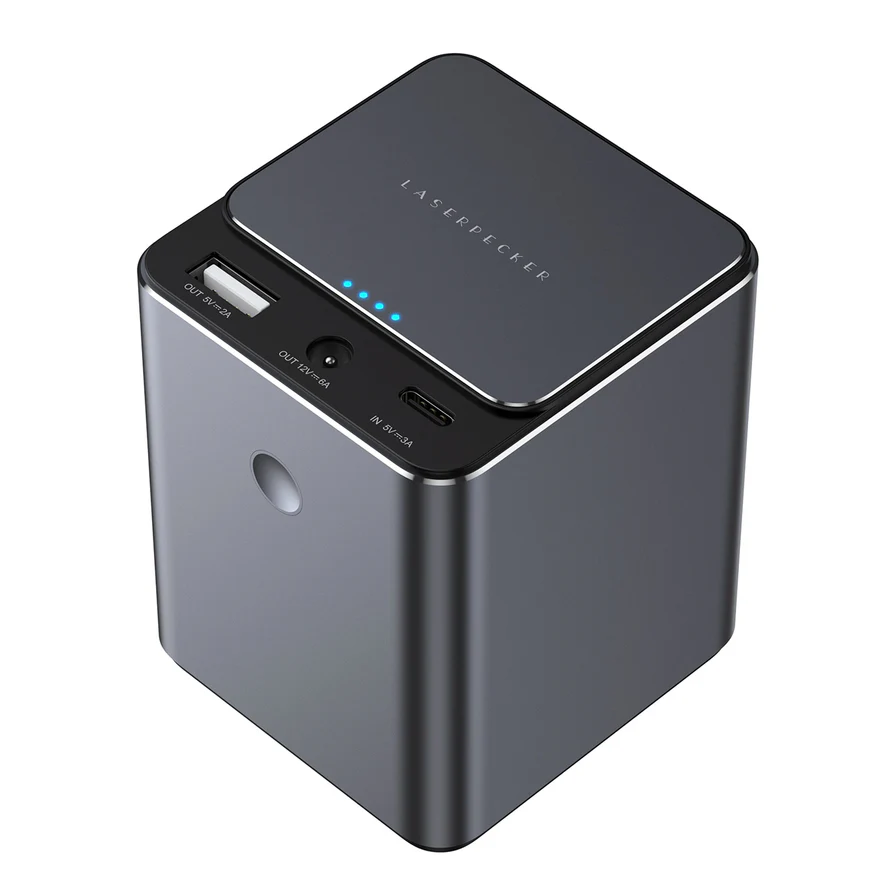 Batterie externe portable 5200 mAh pour chargeur de graveur laser LaserPecker 1, LaserPecker Pro et LaserPecker 2