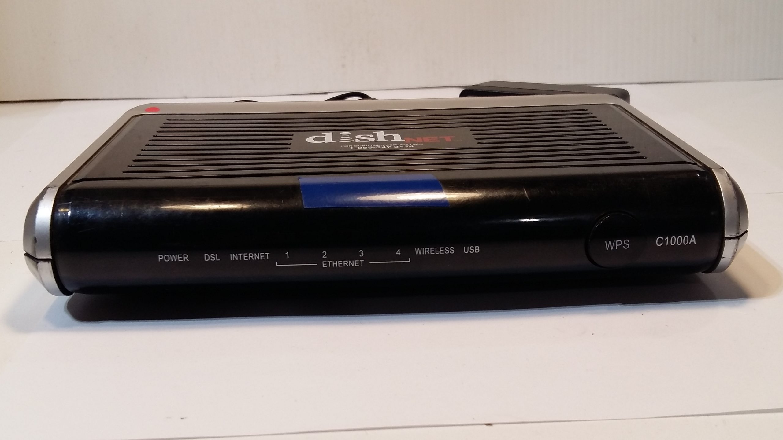 Modem Internet Wi-Fi Dish C1000A avec ports USB/Ethernet/DSL/Téléphone