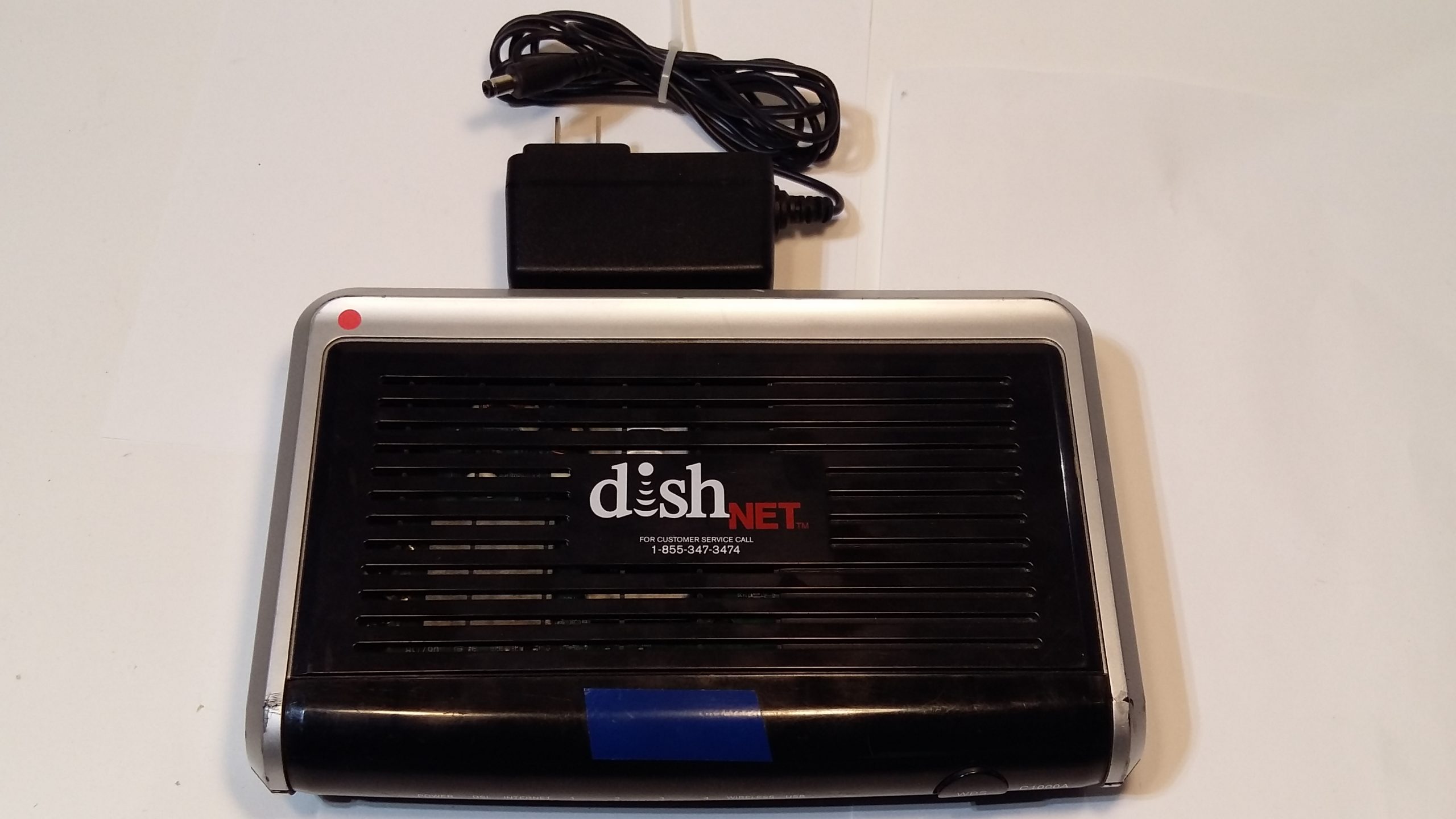 Modem Internet Wi-Fi Dish C1000A avec ports USB/Ethernet/DSL/Téléphone