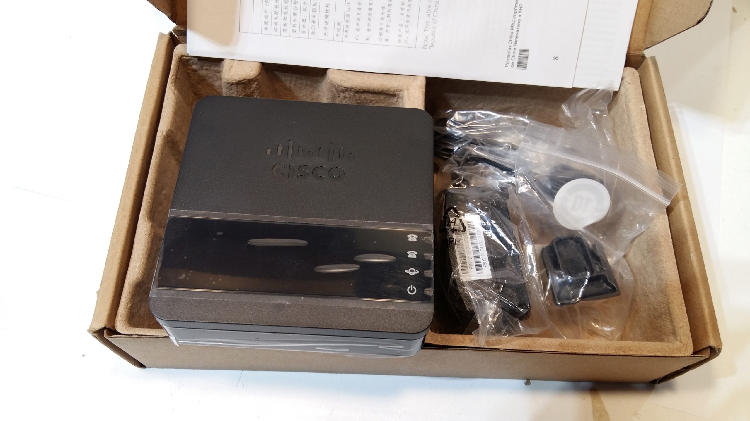 Adaptateur téléphonique analogique Cisco ATA 190