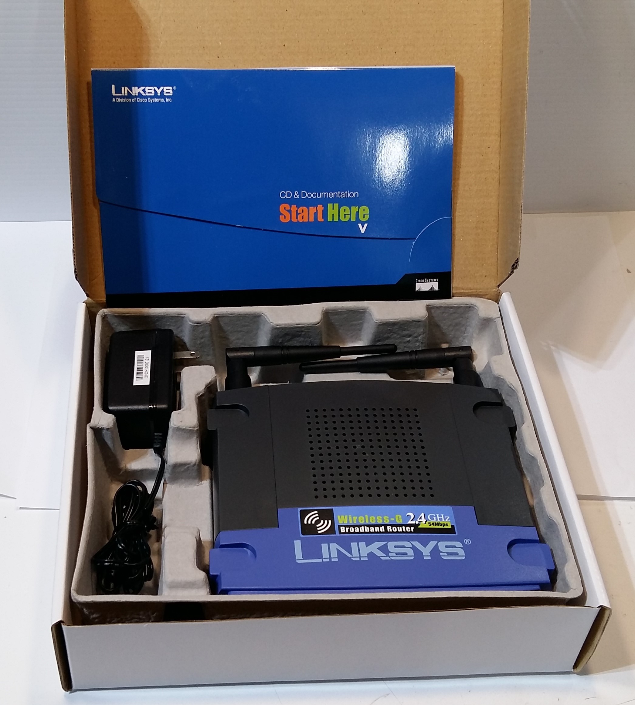 Routeur WiFi Cisco Linksys Wireless G WRT54G