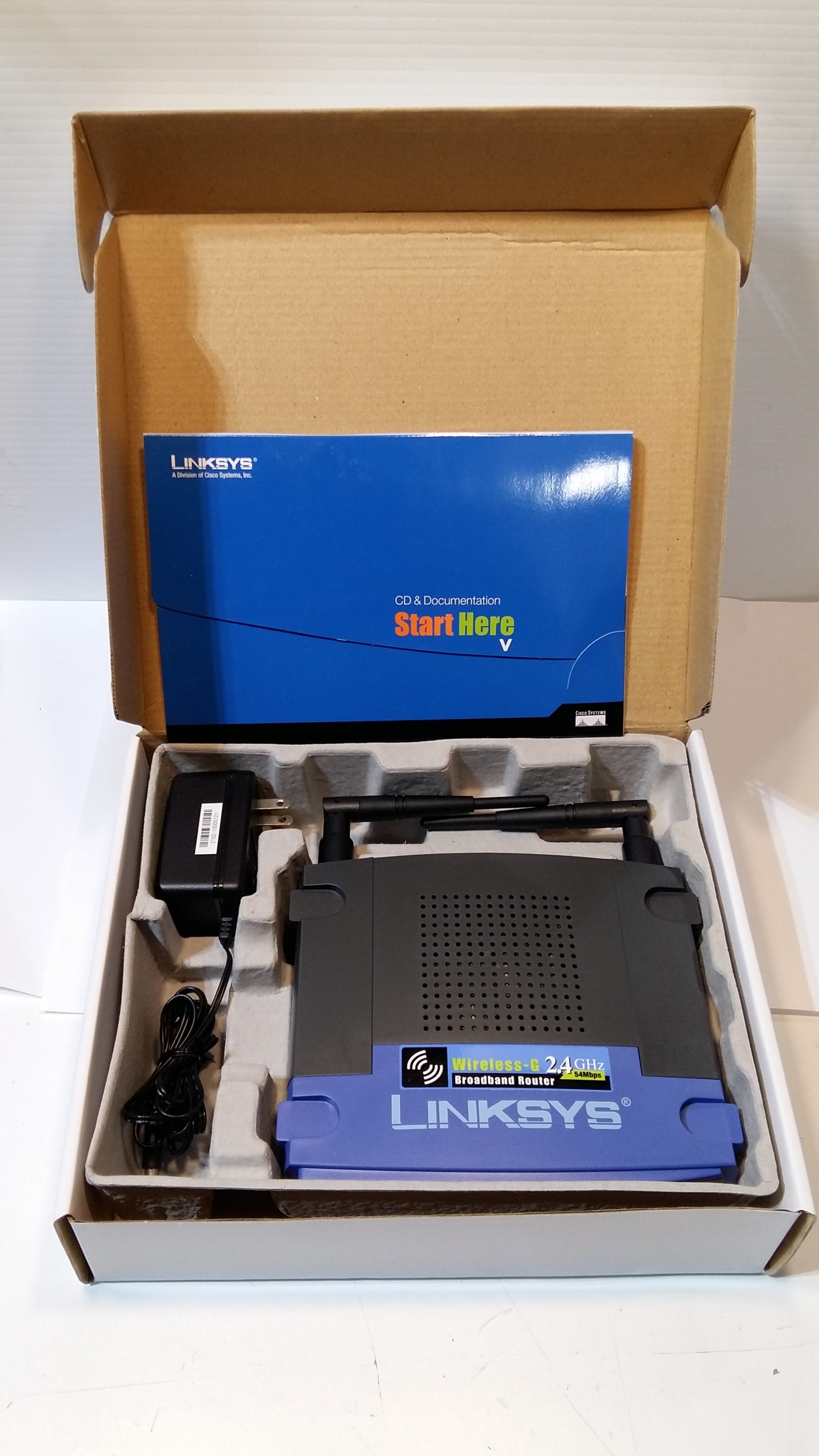 Routeur WiFi Cisco Linksys Wireless G WRT54G