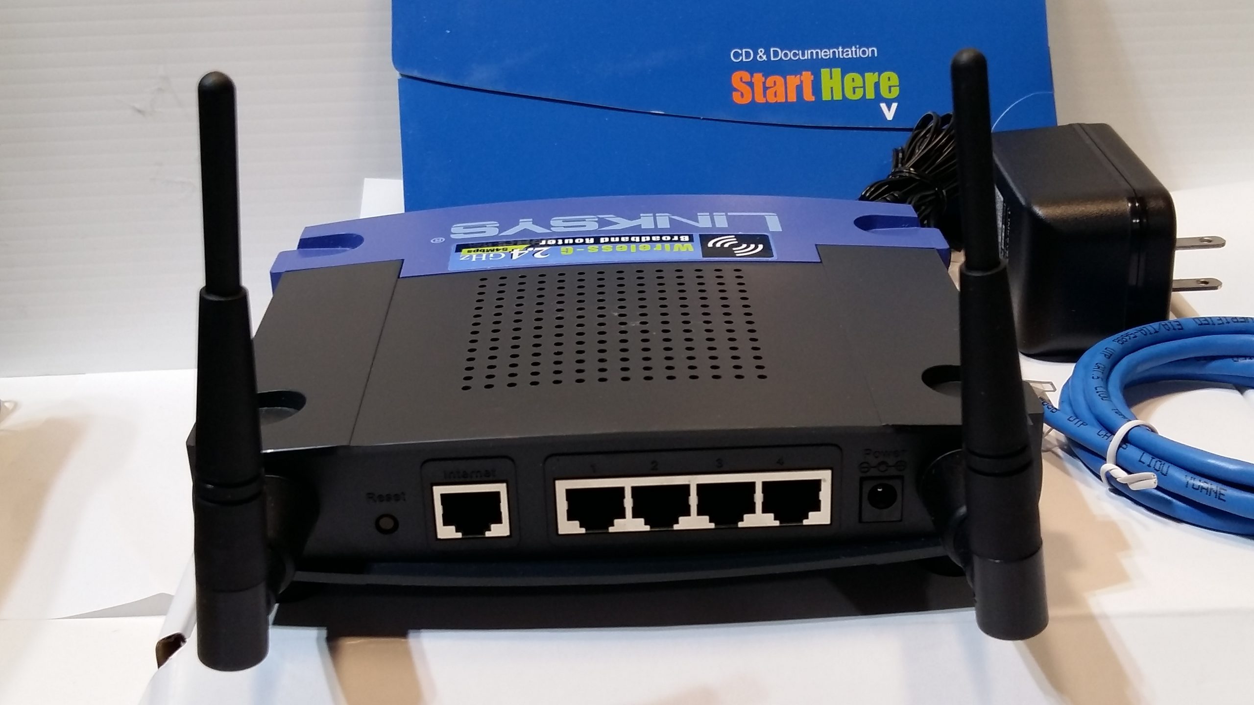 Routeur WiFi Cisco Linksys Wireless G WRT54G