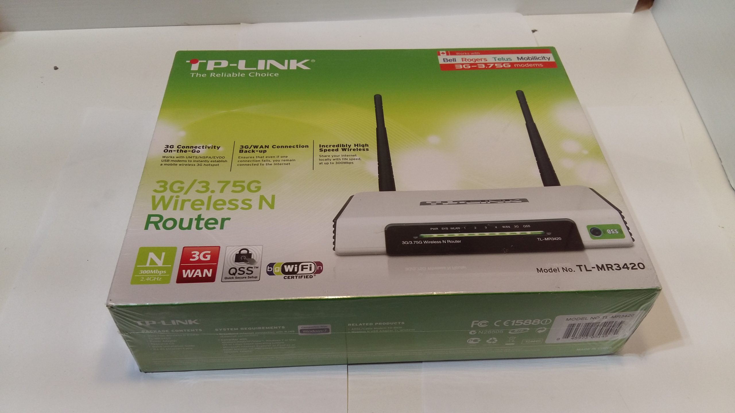 Routeur sans fil N 3G/3,75G TP-Link TL-MR3220 NEUF