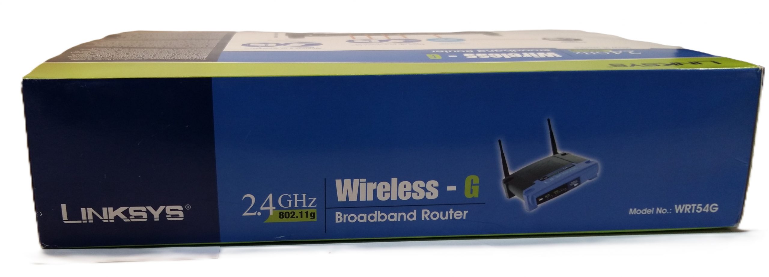 Routeur haut débit sans fil LINKSYS Wireless-G 2,4 GHz 54 Mbps à 4 ports, modèle WRT54G