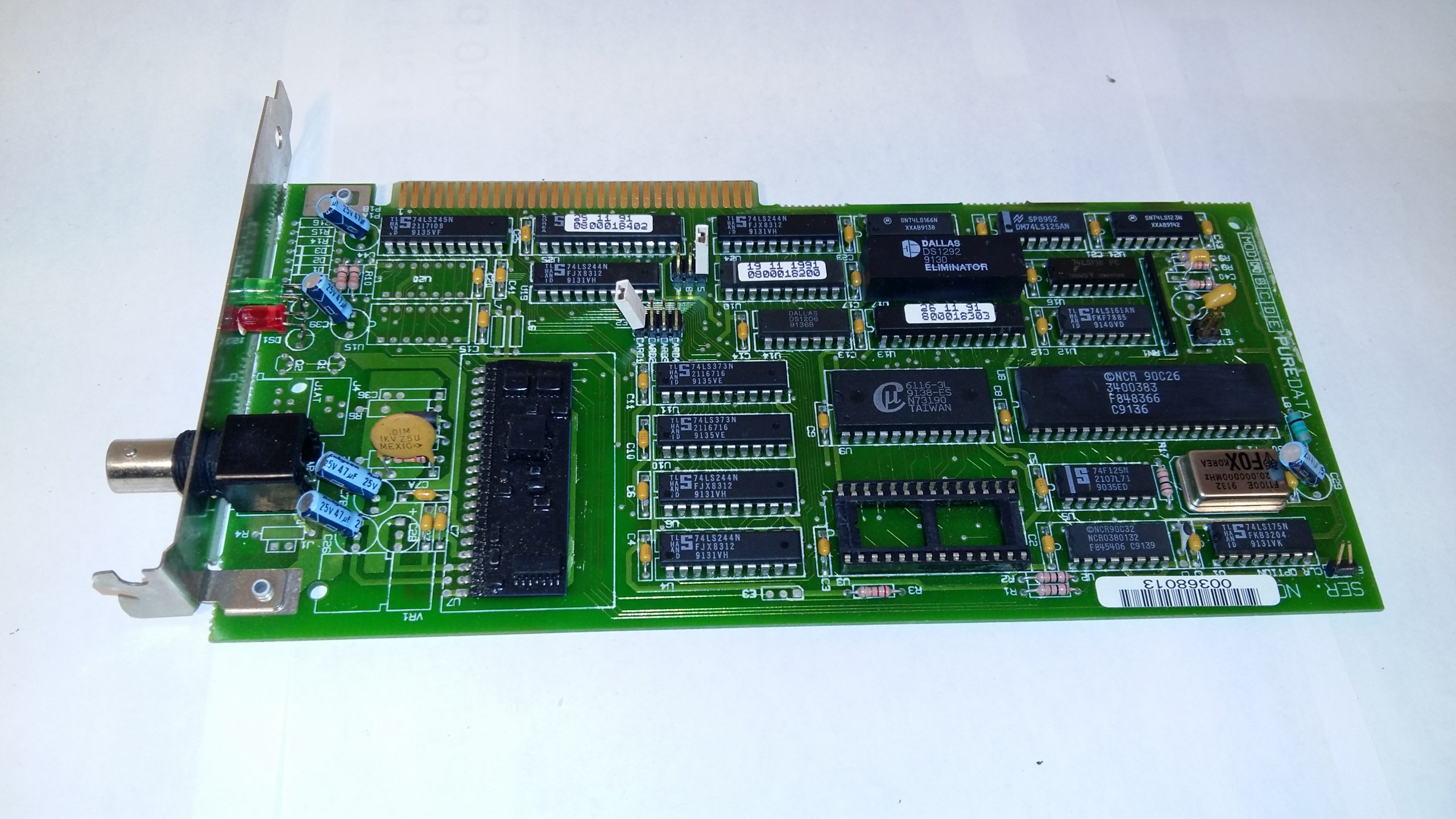Carte d’extension ISA – Compatible IBM PC / PC-AT – Vintage rétro computing