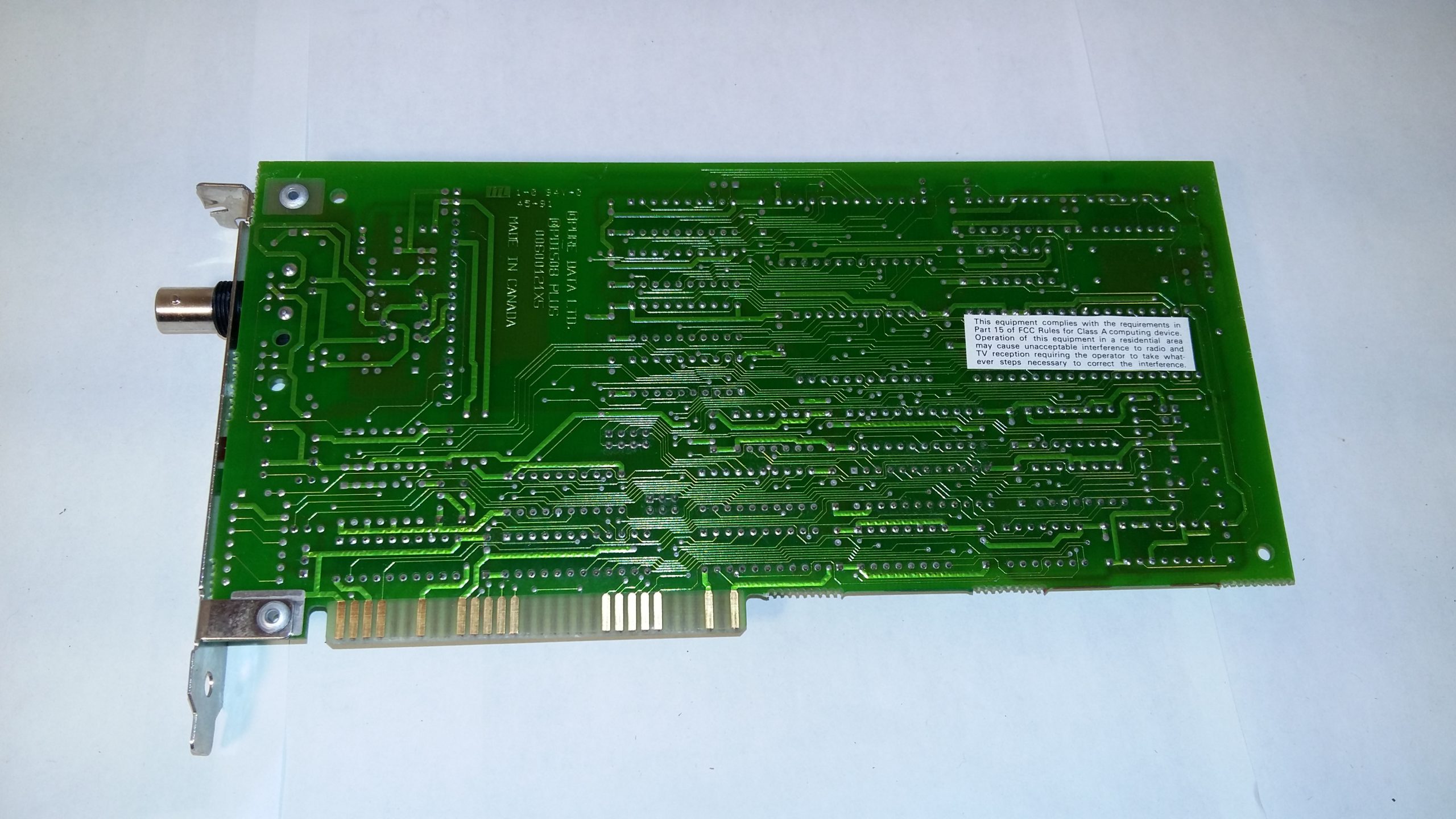 Carte d’extension ISA – Compatible IBM PC / PC-AT – Vintage rétro computing