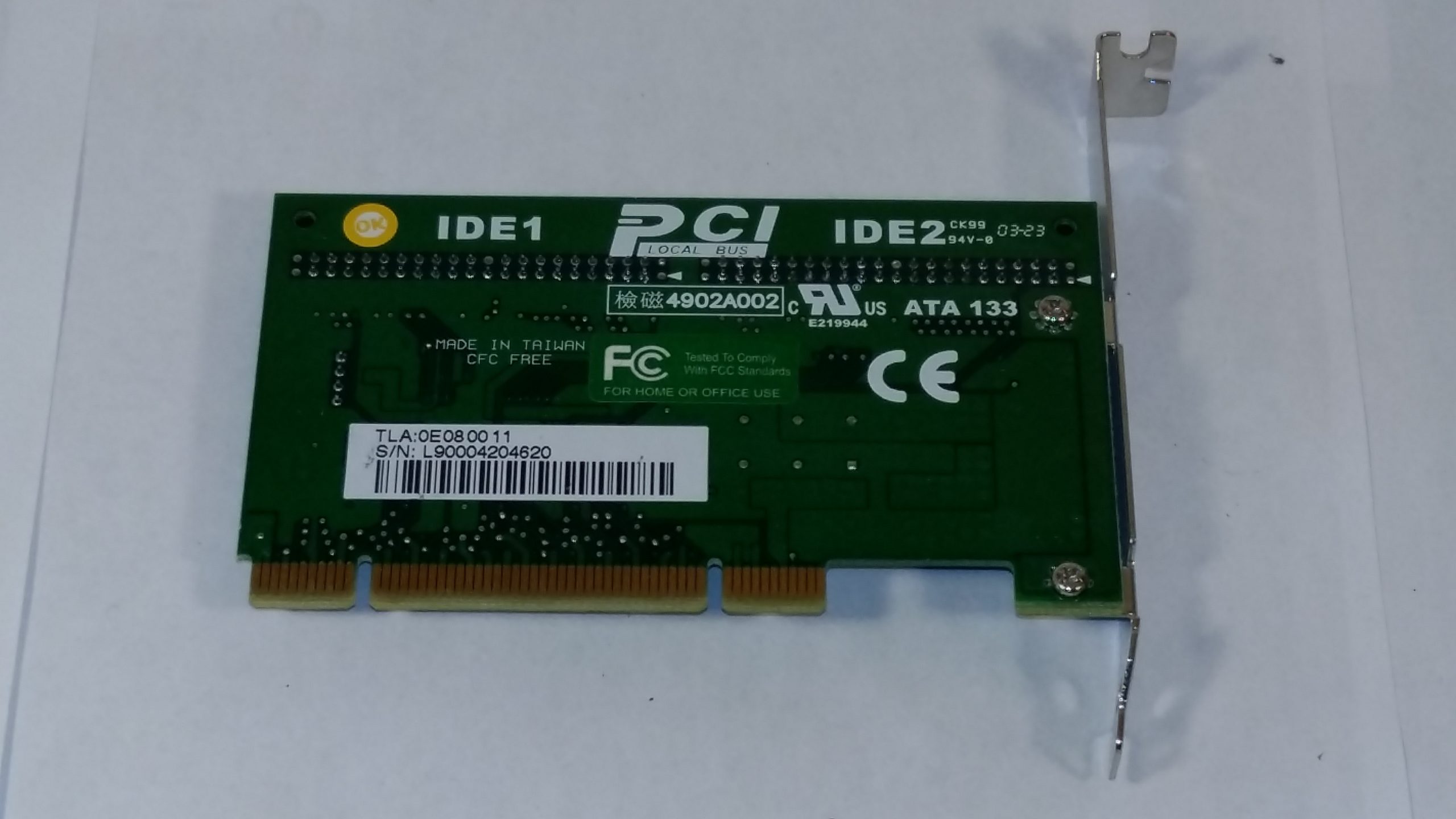 Carte contrôleur RAID PCI IDE Promise Technology – Modèle 4902A002 (Ultra ATA/100)