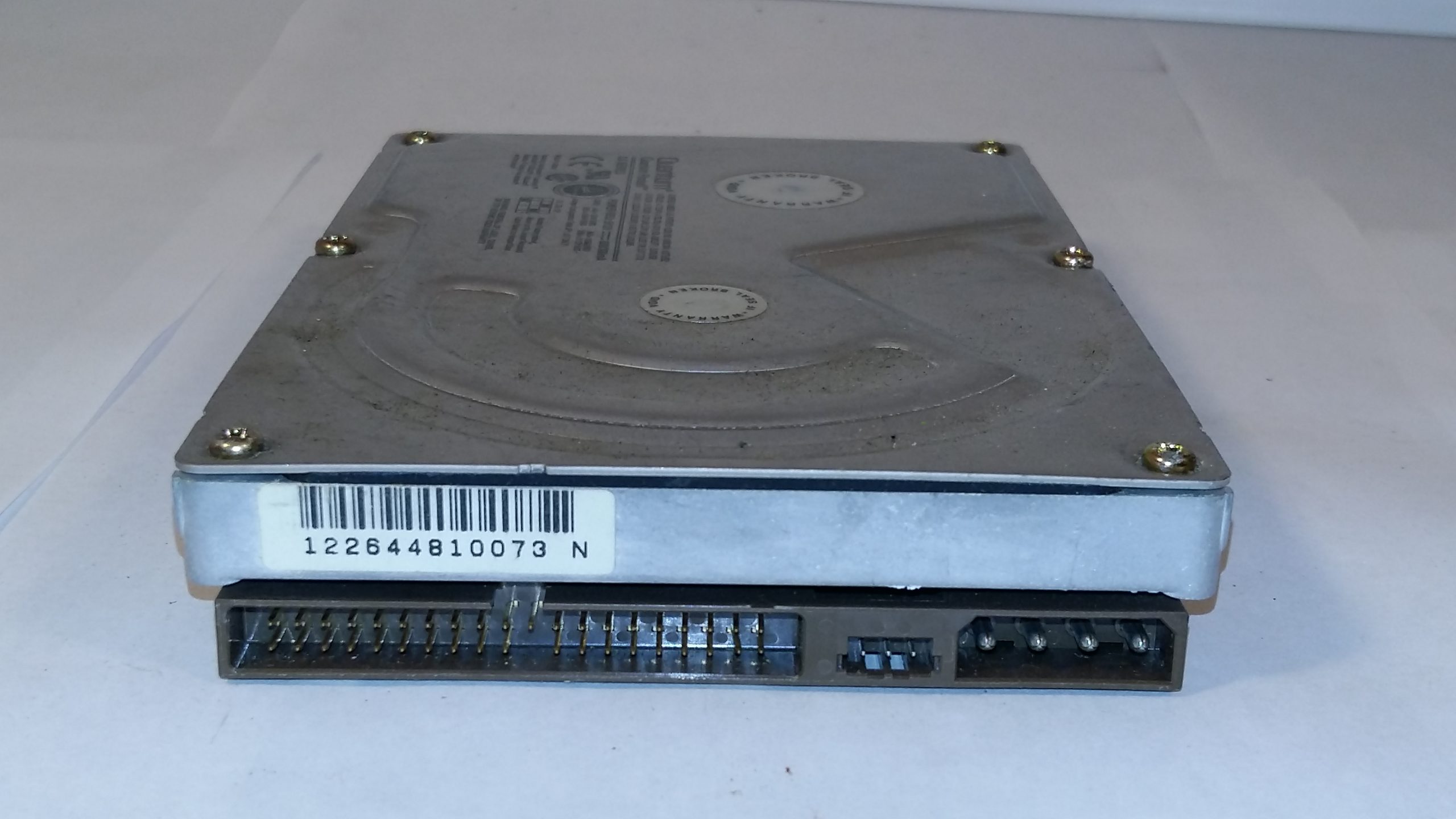 Disque dur Quantum Fireball 1280AT – 1,2 Go – IDE / ATA – Vintage rétro PC