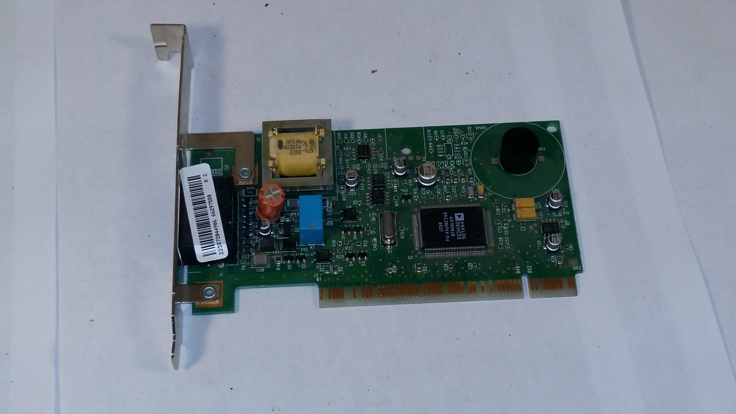 Modem interne US Robotics 56K PCI – Modèle 0637 – Vintage Internet / Téléphonie