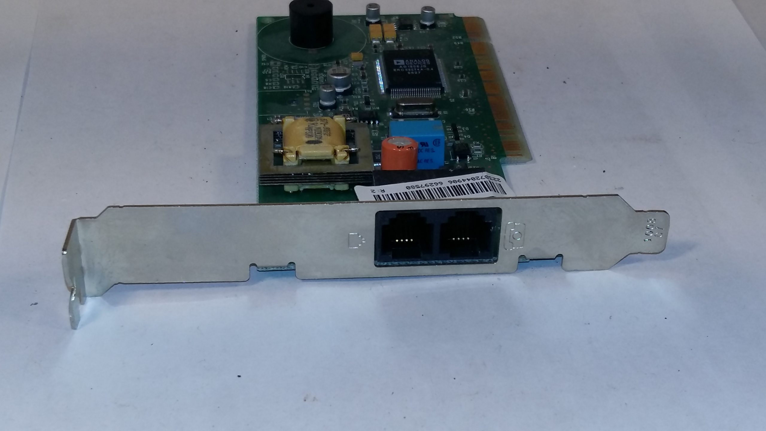 Modem interne US Robotics 56K PCI – Modèle 0637 – Vintage Internet / Téléphonie