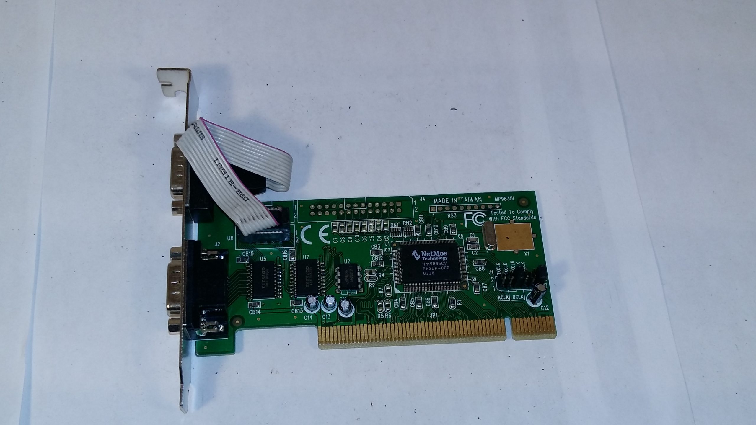 Carte contrôleur série StarTech PCI2S550 – 2 ports RS232 – PCI – UART 16550 – Vintage industriel