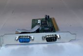 Carte contrôleur série StarTech PCI2S550 – 2 ports RS232 – PCI – UART 16550 – Vintage industriel