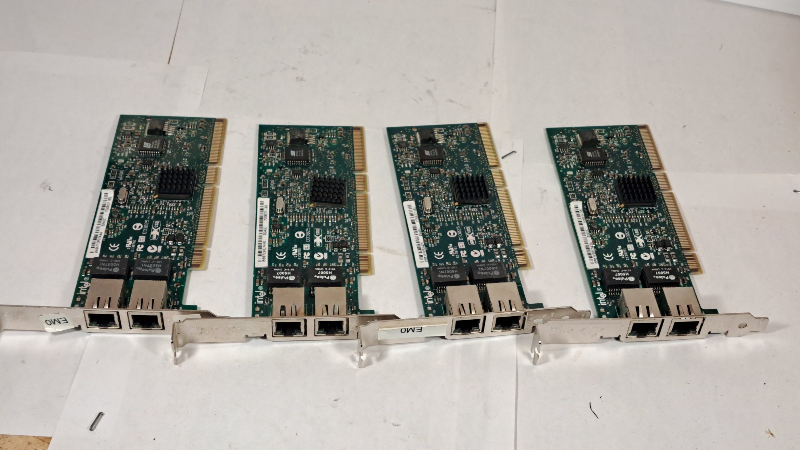 Intel PRO/1000 MT Dual Port Server Adapter 7E9A5F33A 024SC A78407-1406