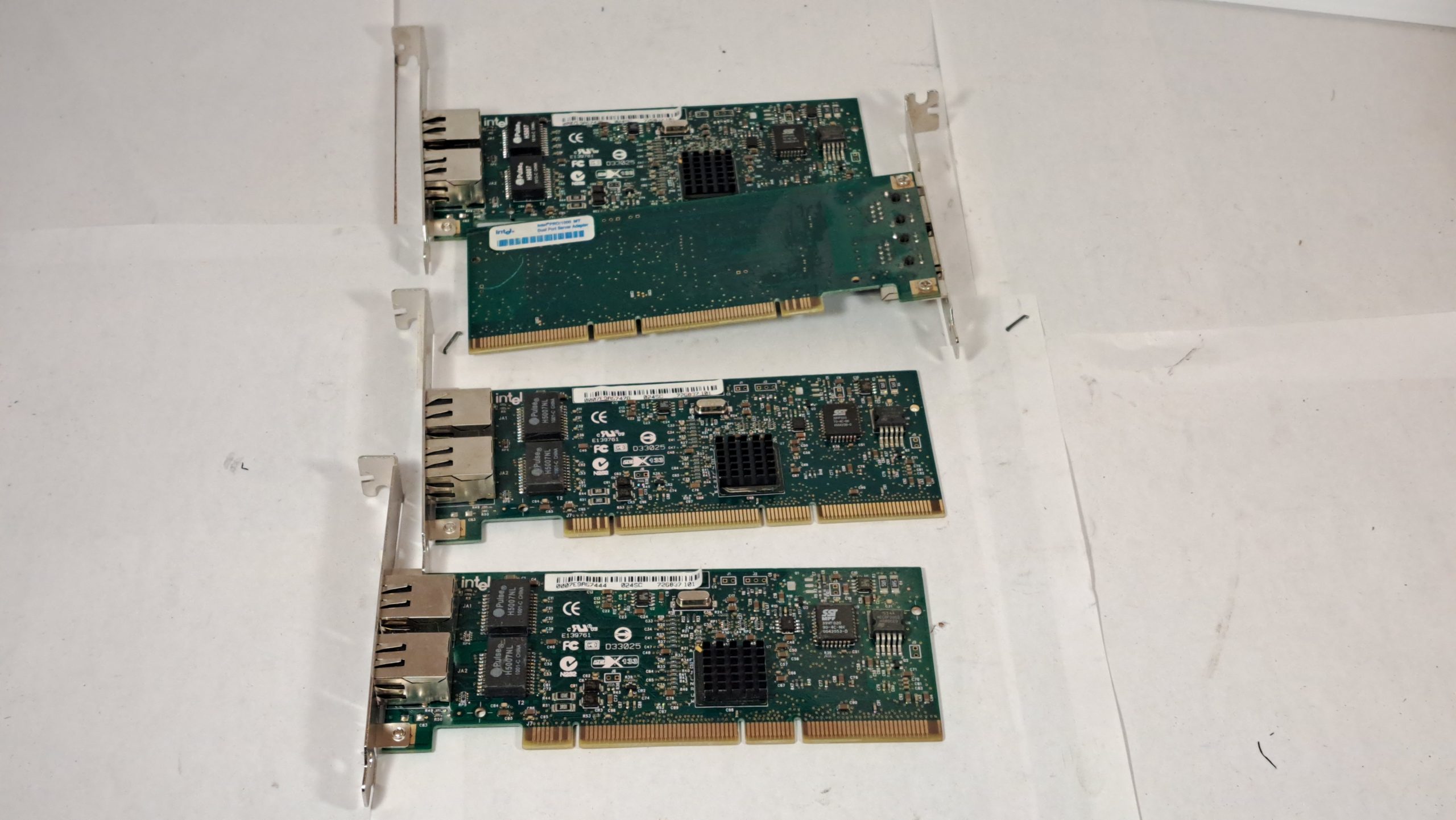 Intel PRO/1000 MT Dual Port Server Adapter 7E9A5F33A 024SC A78407-1406