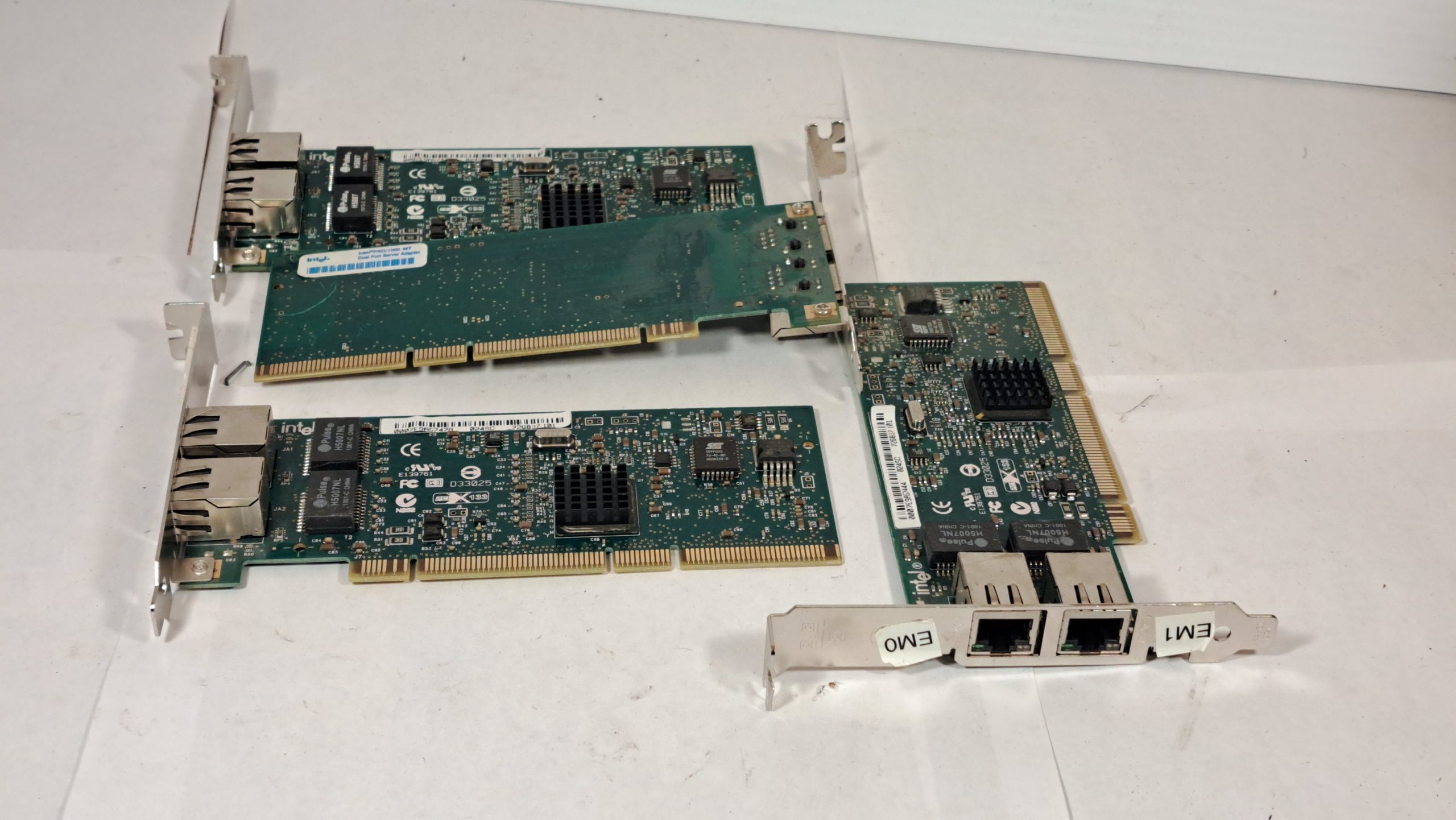 Intel PRO/1000 MT Dual Port Server Adapter 7E9A5F33A 024SC A78407-1406