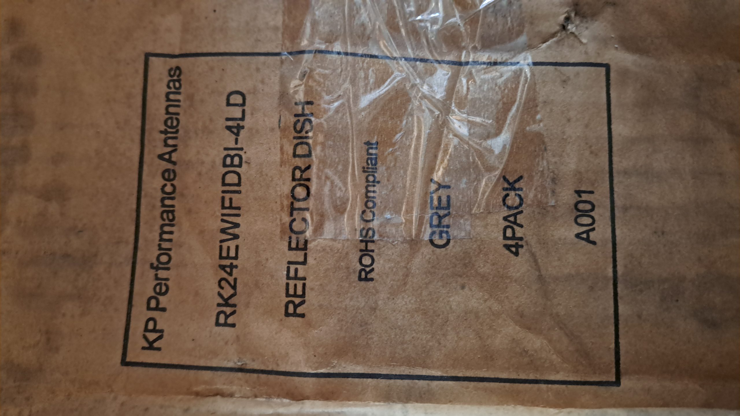 Antenne à faisceau asymétrique 60° HG3-TP-A60