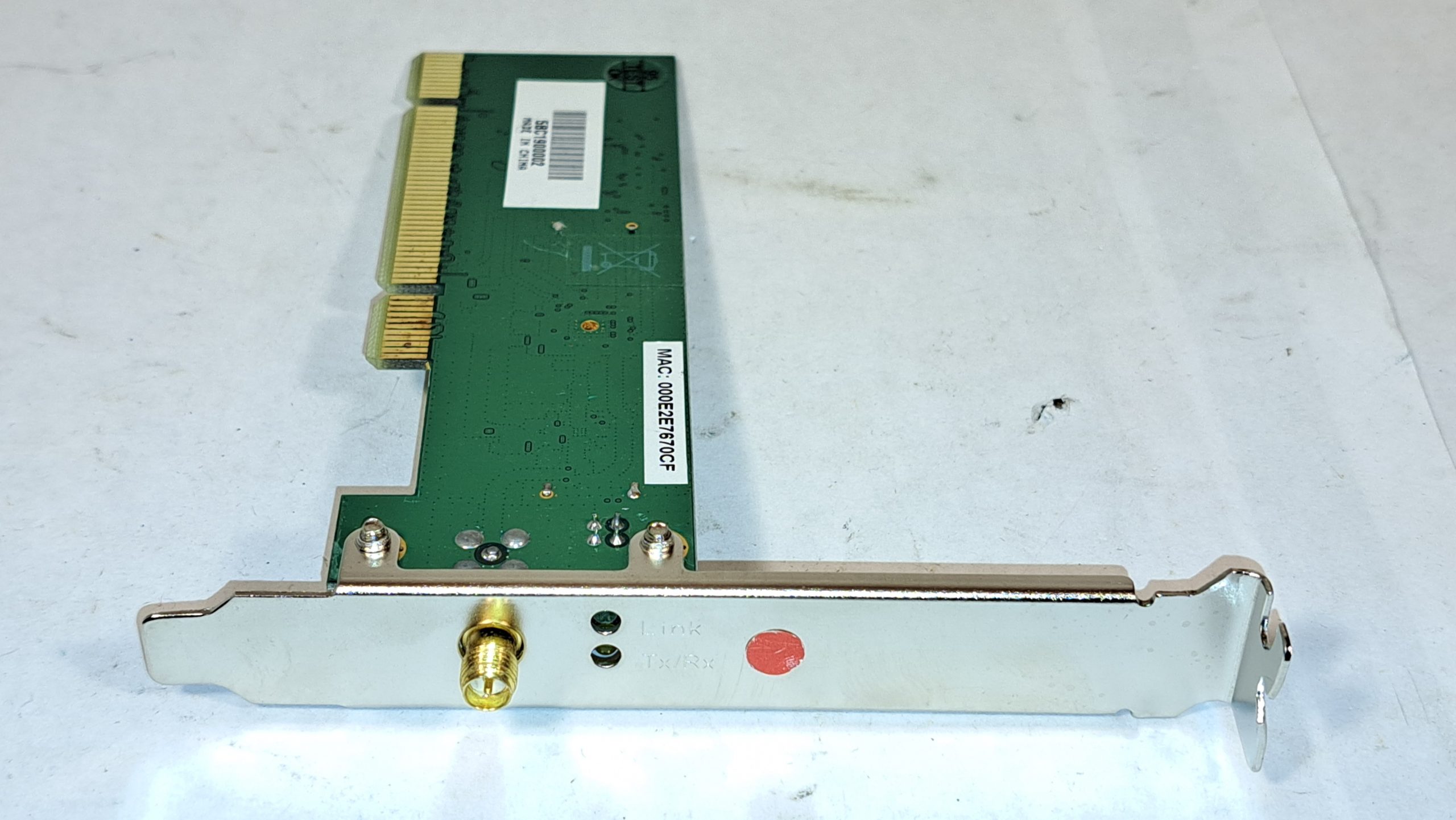 Adaptateur PCI réseau local sans fil Edimax EW-7128g IEEE 802.11g Turbo Mode