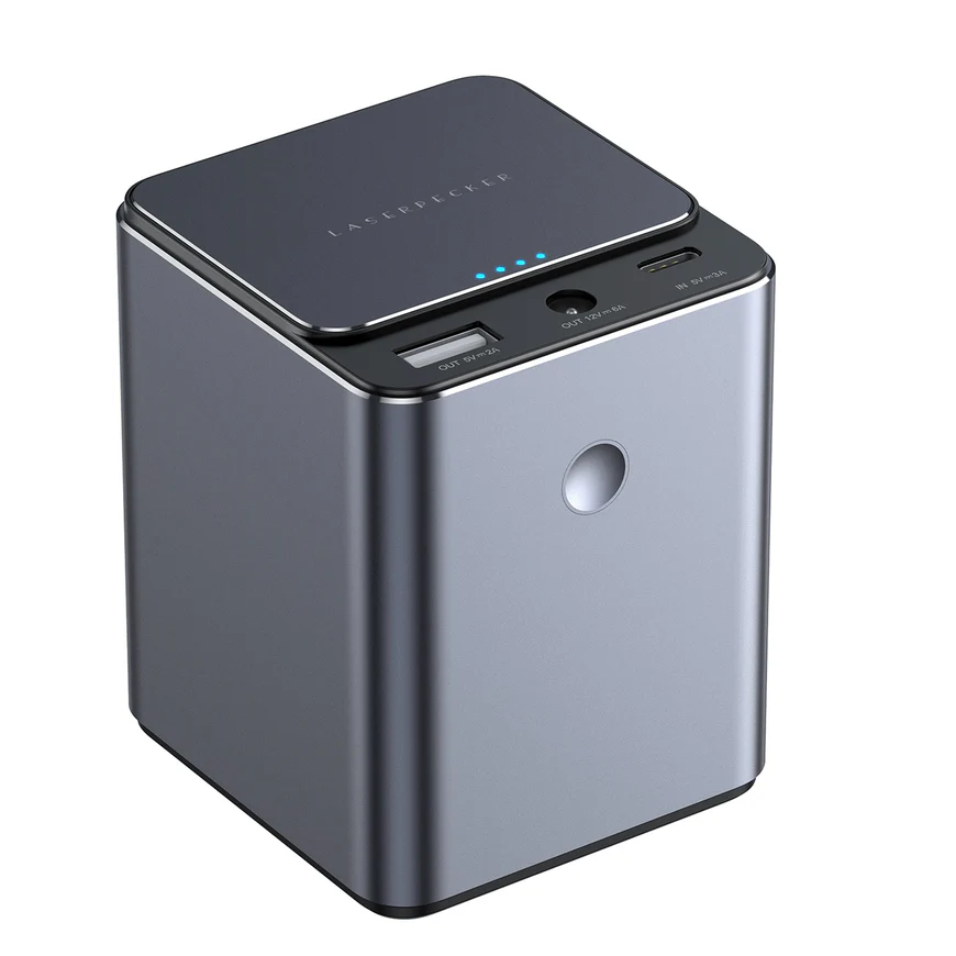 Batterie externe portable 5200 mAh pour chargeur de graveur laser LaserPecker 1, LaserPecker Pro et LaserPecker 2