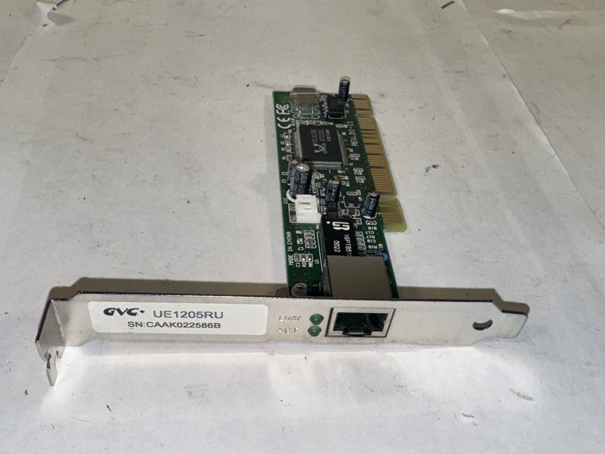 Carte Ethernet Soho Fast/RE 10/100 neuve