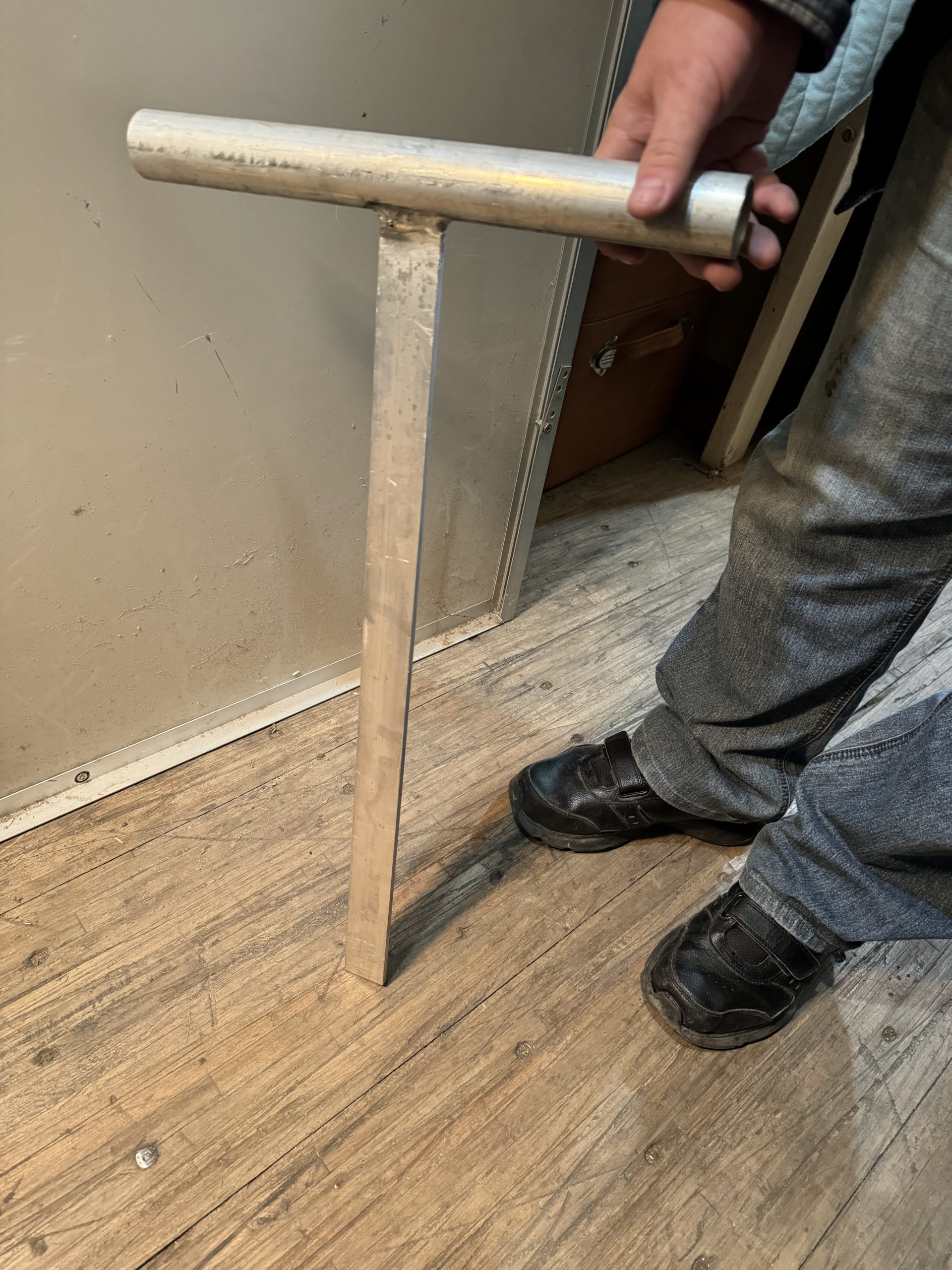 Support / Base robuste en T en aluminium soudé – Polyvalent et résistant à la corrosion