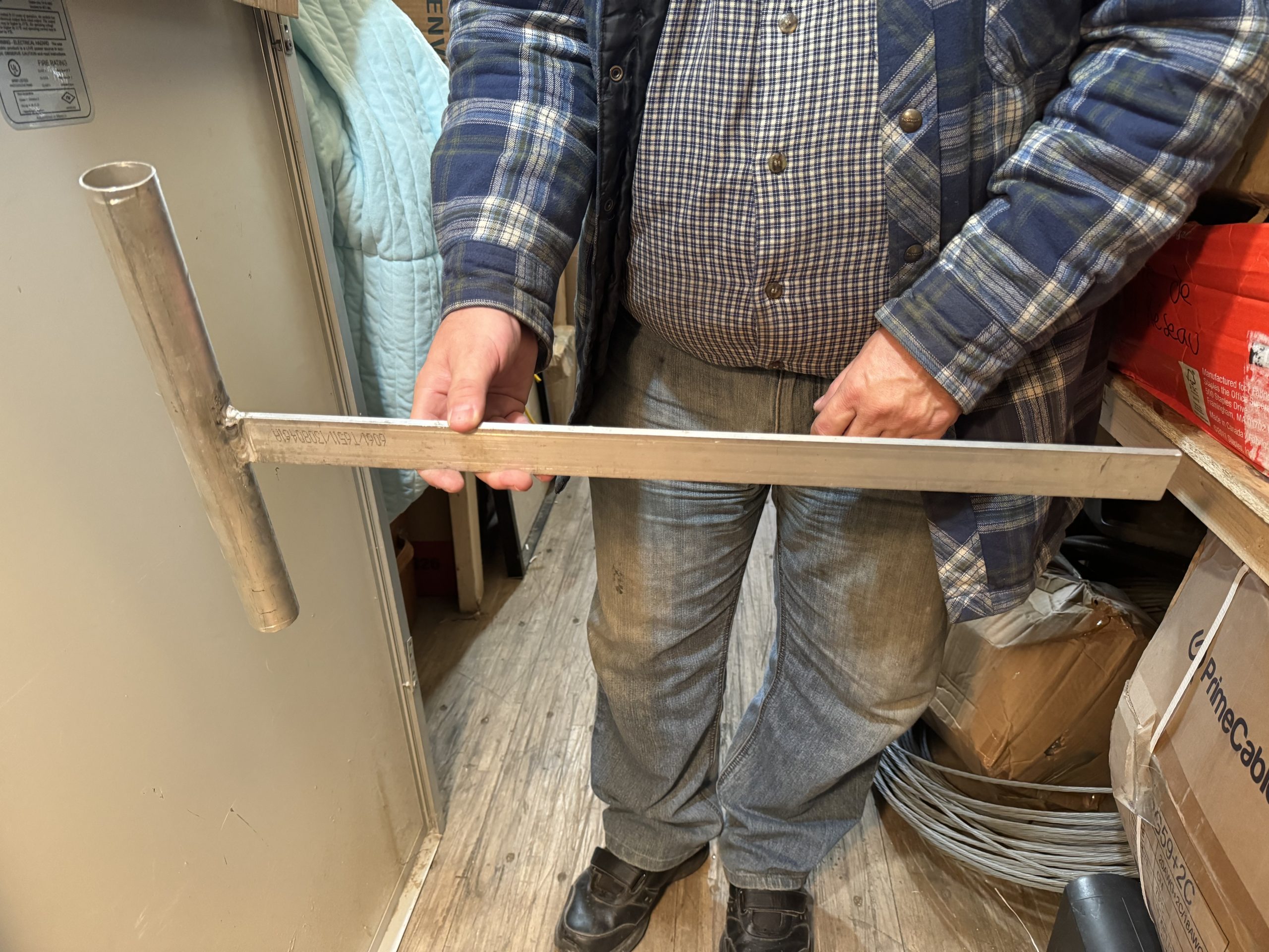 Support / Base robuste en T en aluminium soudé – Polyvalent et résistant à la corrosion