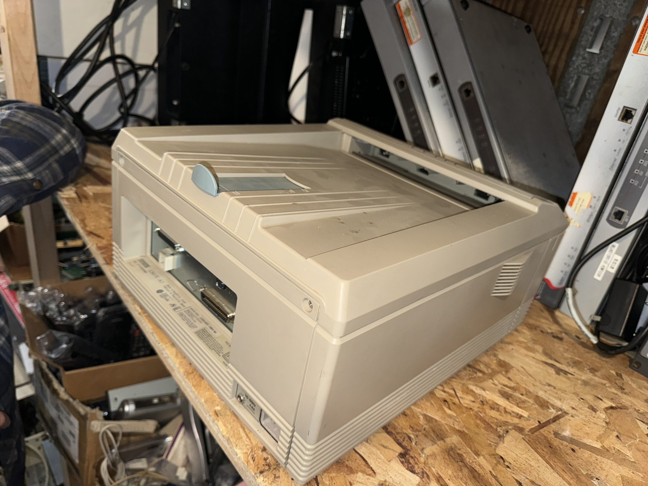 Imprimante Laser Rétro DEC DEClaser 1152 – PostScript & Blindage RF !