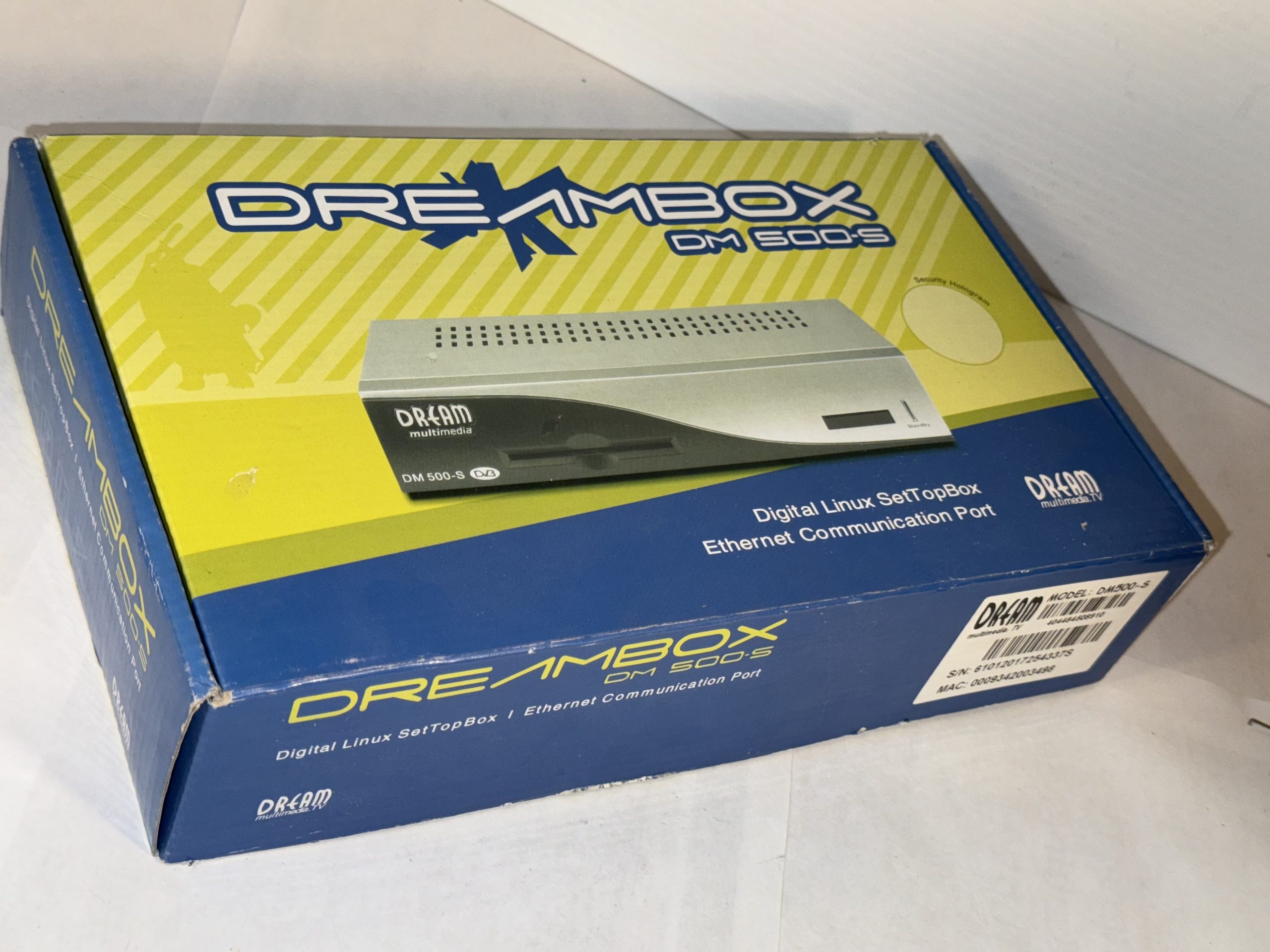 Dream Multimedia Dreambox DM 500S Récepteur TV Numérique Satellite DVB Box