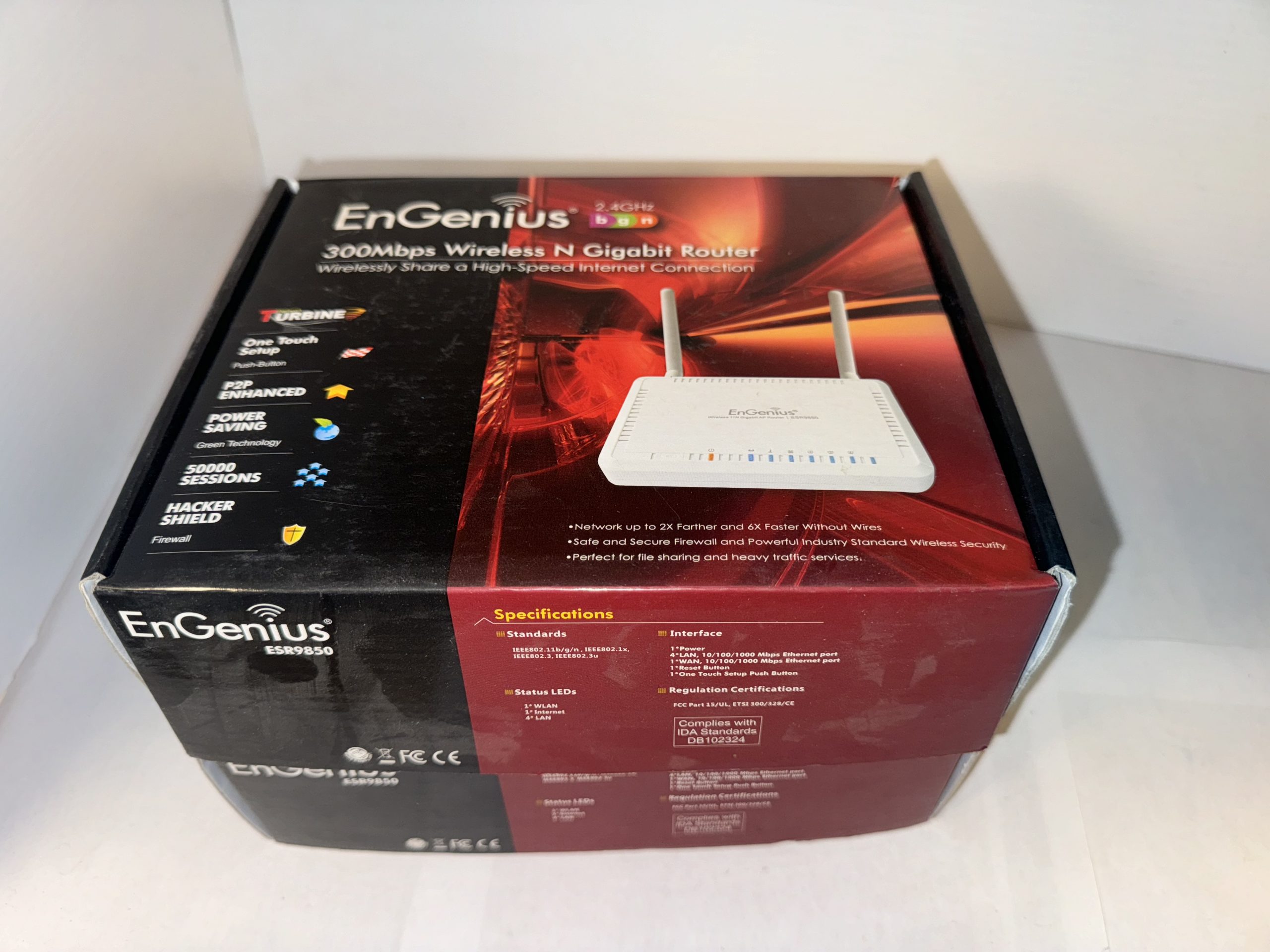 Routeur Gigabit Sans Fil N Haute Performance EnGenius ESR7750 – Jusqu’à 300 Mbps