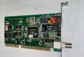 CARTE RÉSEAU ETHERNET YES NETWARE CFUS0509-C BNC RJ45 ISA 16-BIT VINTAGE PC RÉTRO