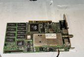 Carte Graphique Vintage ATI All-In-Wonder 3D Rage II+DVD 4Mo PCI TV Tuner P/N 109-38600