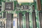 CARTE MÈRE VINTAGE AMIBIOS 486 SOCKET 3 AMD AM486 DX-40 UMC UM82C491F/493F RARE TESTÉE