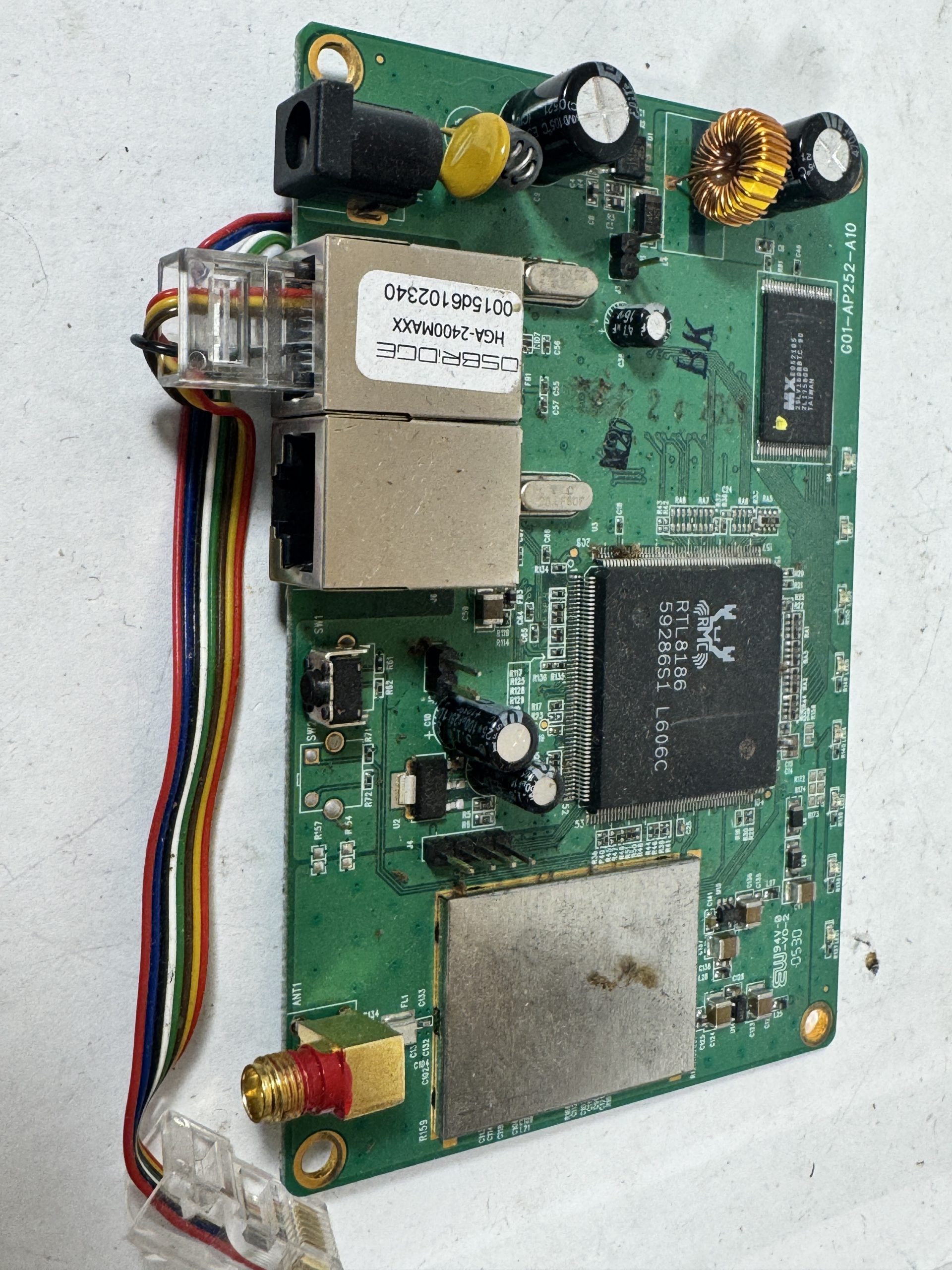 CARTE MÈRE PCB AirLive WL-5460AP M01-AIRLV-E10 Point d’Accès Routeur WiFi RTL8186