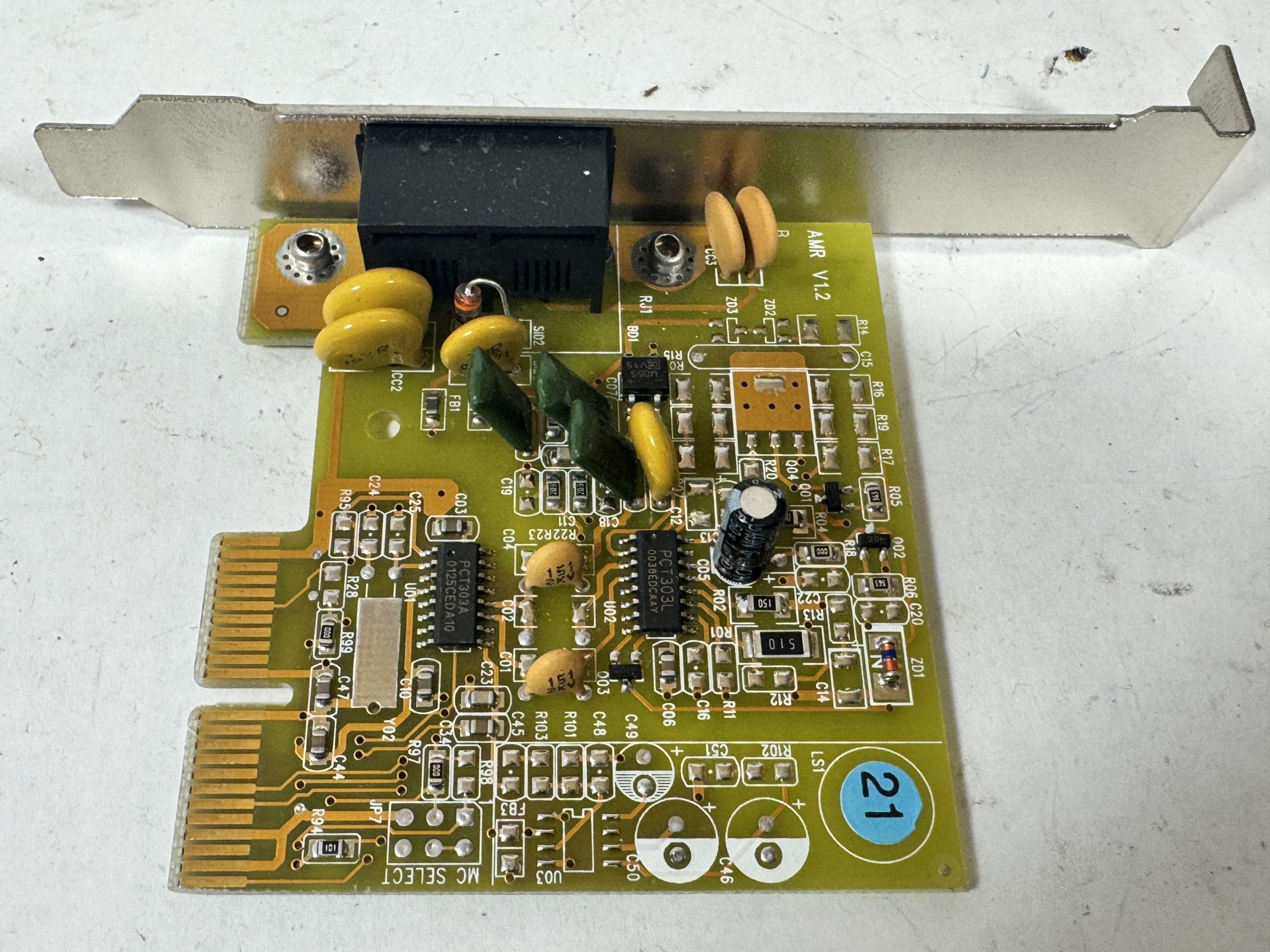 Cyber solutions Carte modem PCI ISA 56K FB PCTEL AMR/ 6WICHN-35714-M5-E