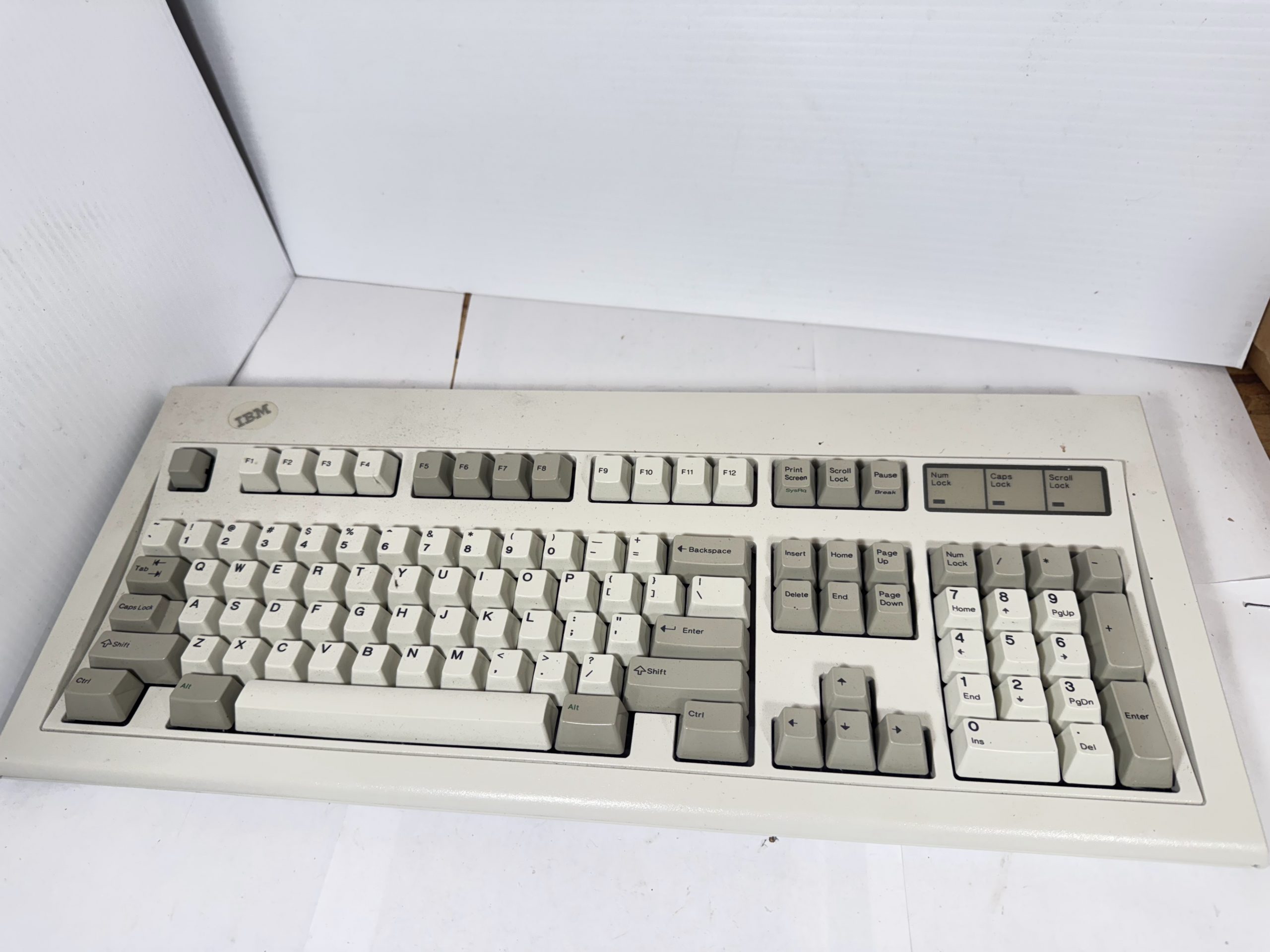 Clavier mécanique Vintage IBM Model M Référence 1391401 1992 – Pas de câble – Non testé