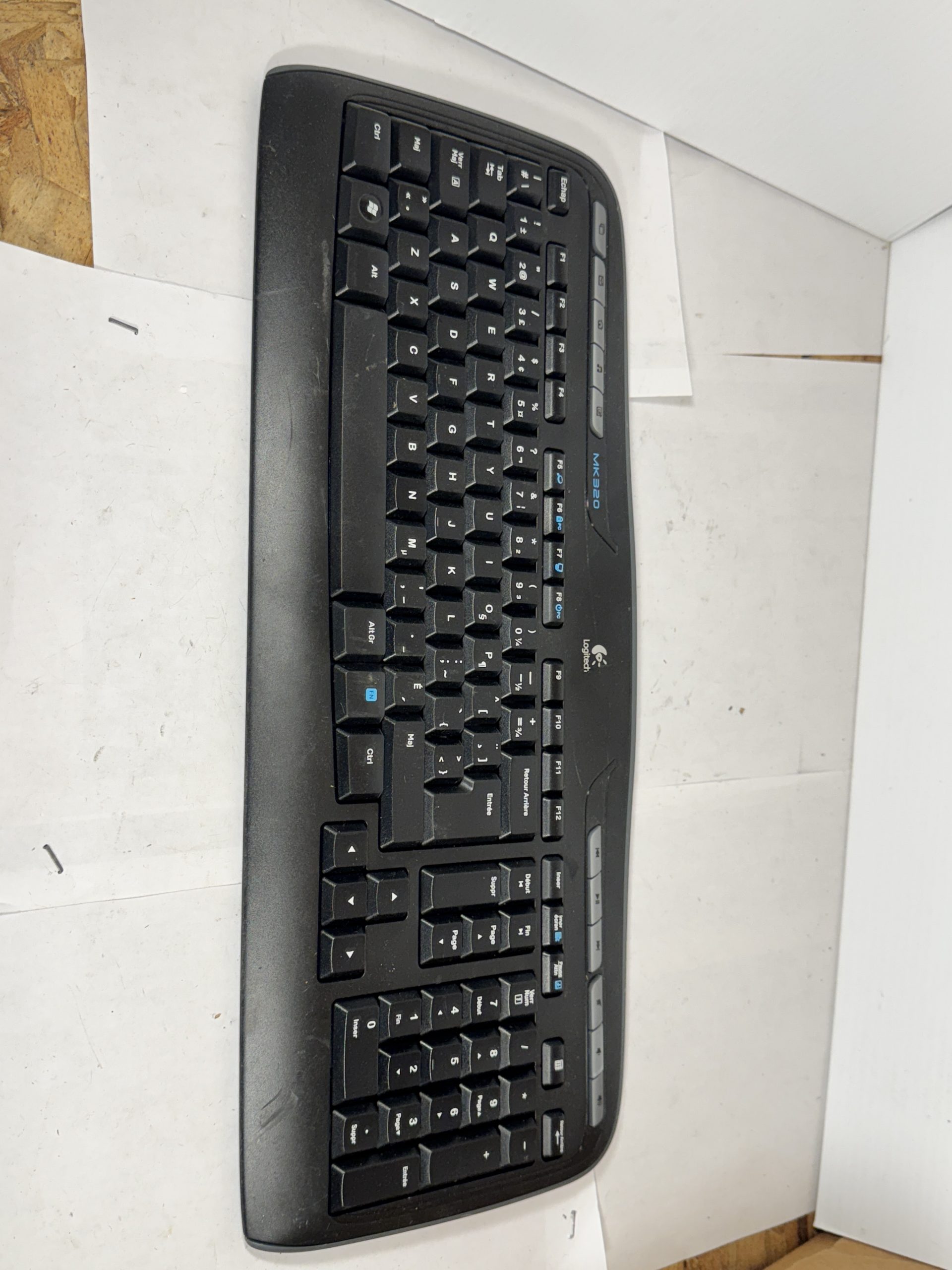 CLAVIER SANS FIL LOGITECH MK320 SANS RÉCEPTEUR